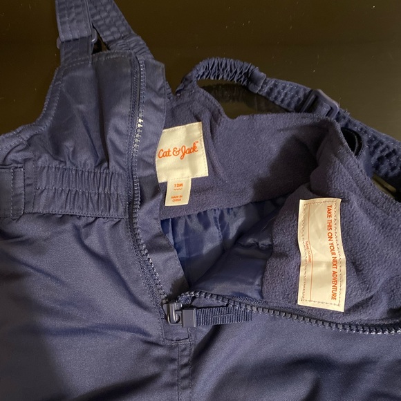 Cat & Jack Snow Pants with Bib - Picture 3 of 5